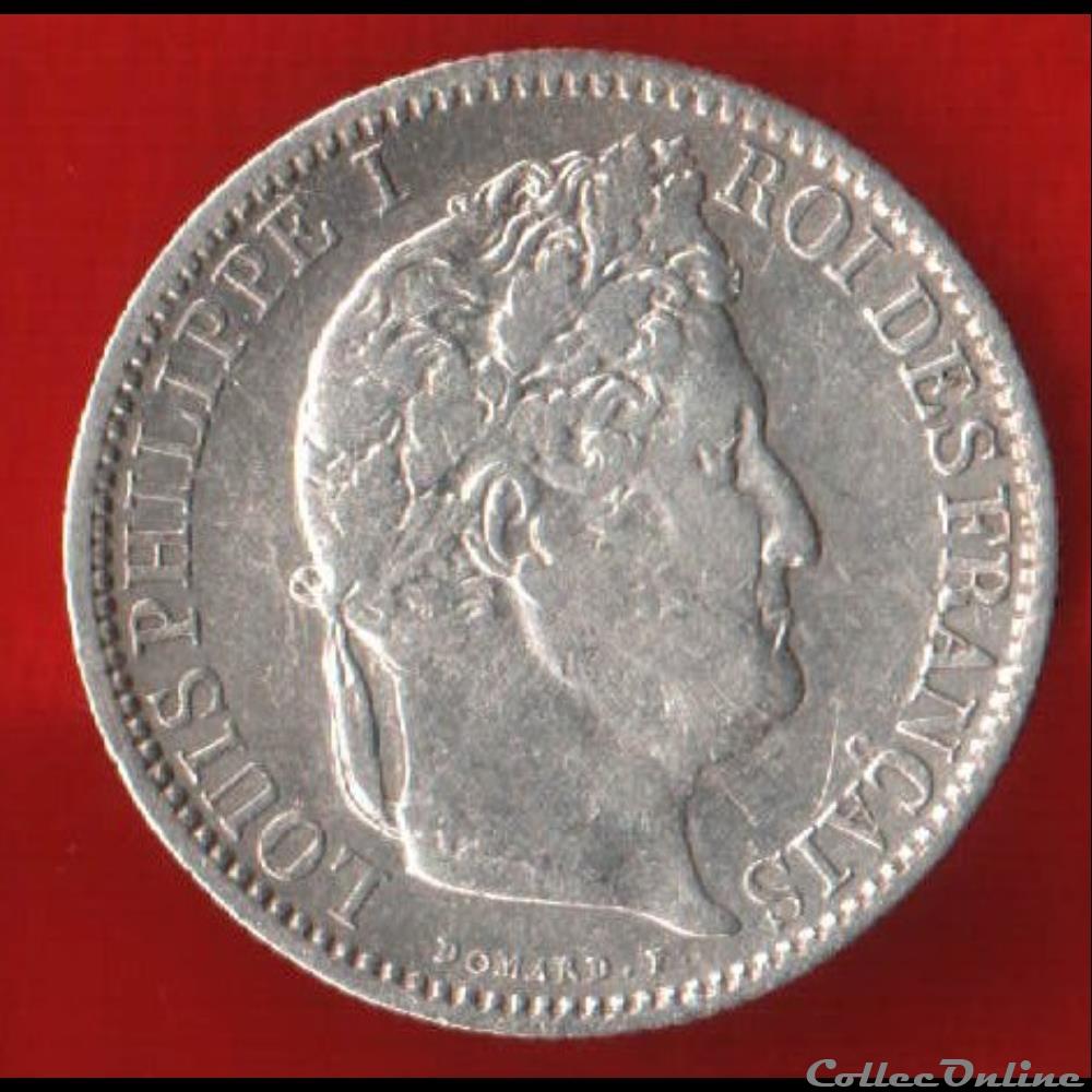 monnaies monde france 50 centimes 1847 paris