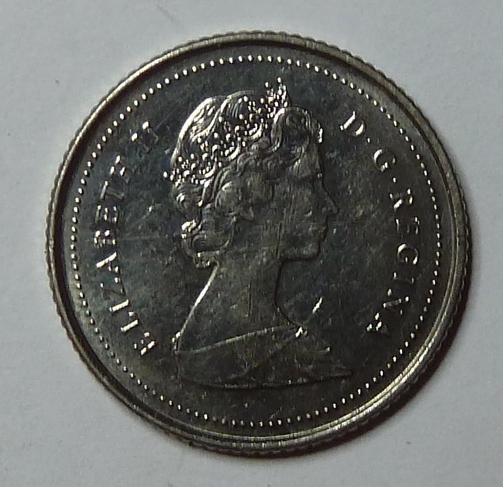 10 Cents - 1989 monnaies monde canada 10 cents 1989