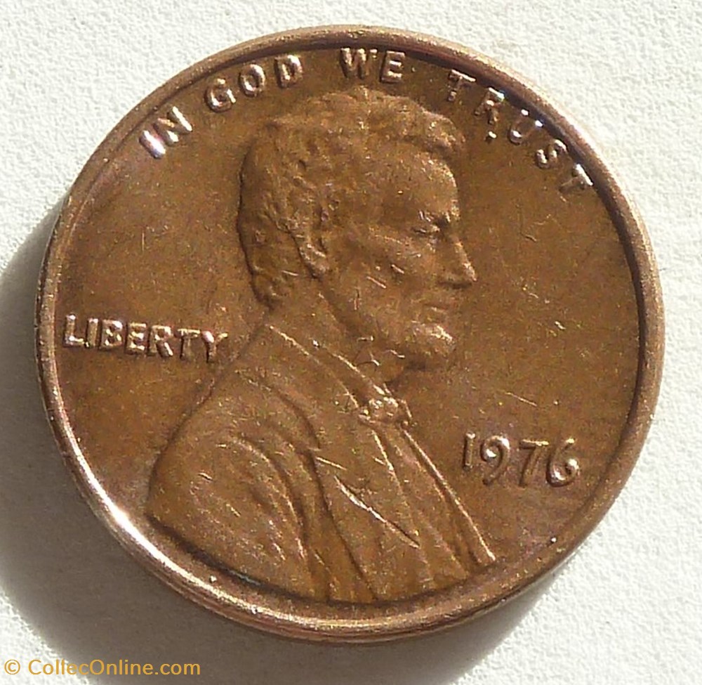 1 Cent - 1976 monnaies monde etats unis 1 cent 1976