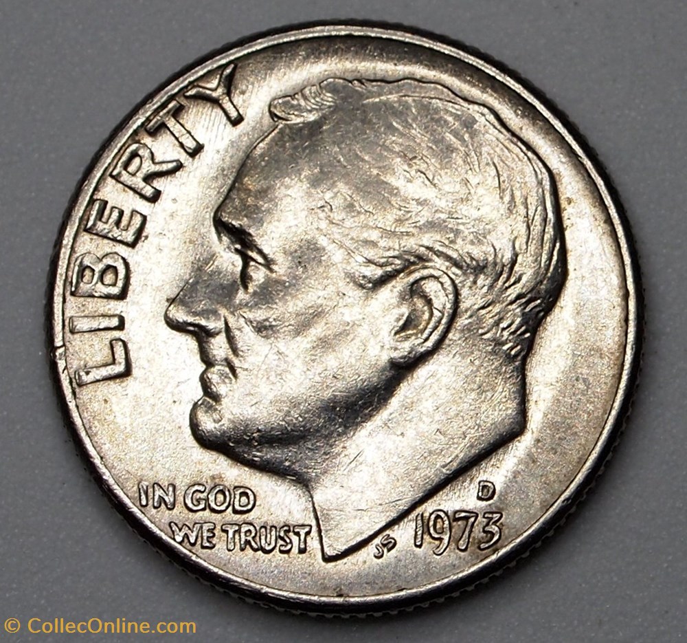 monnaie monde etat uni 1 dime 10 cents 1973 d