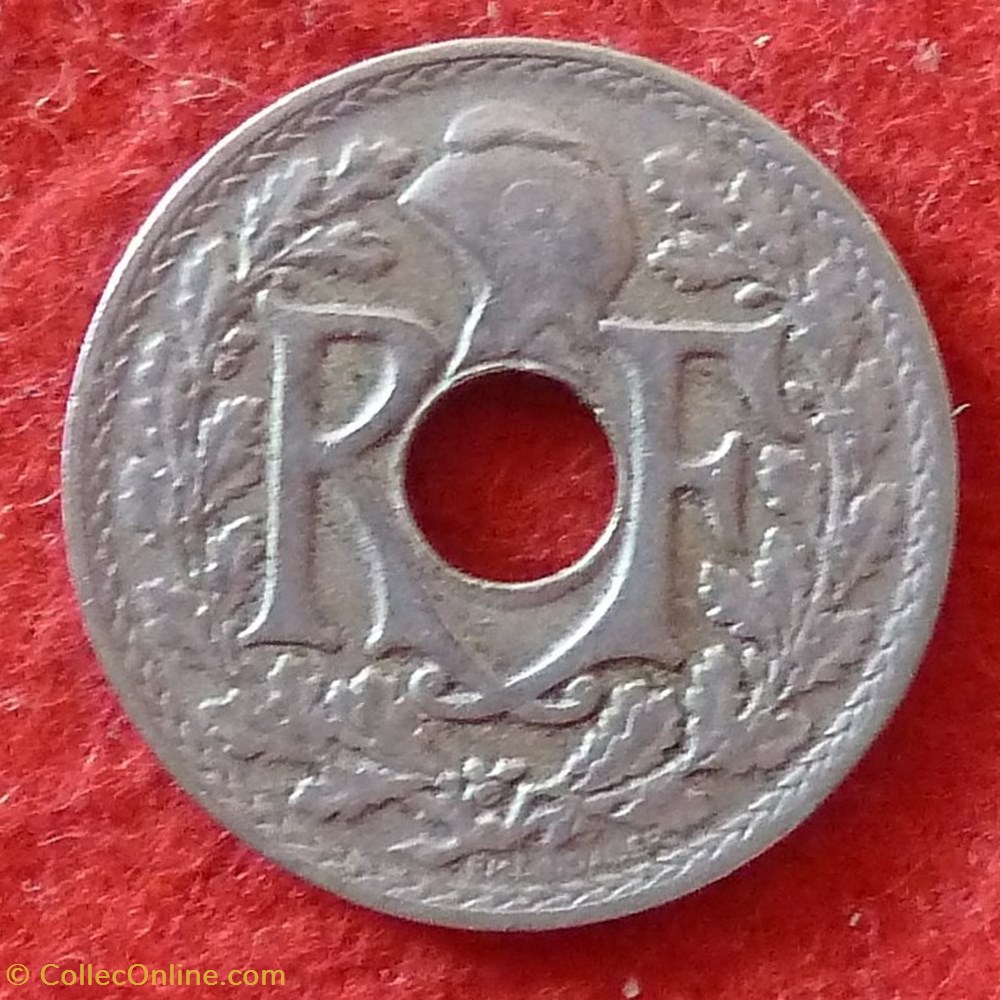 Lindauer - 5 Centimes - 1920 monnaies monde france lindauer 5 centimes 1920