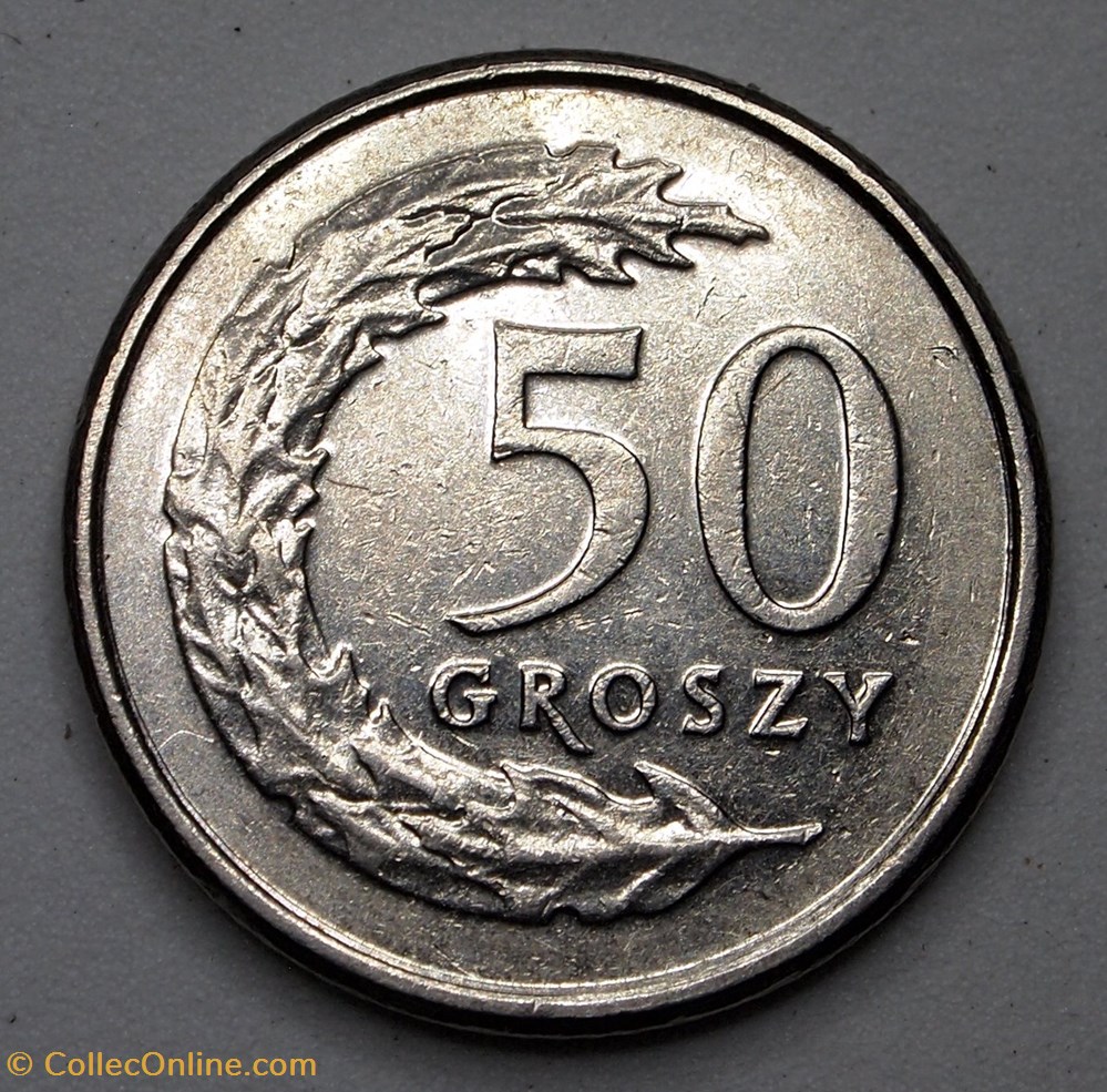 50 Groszy - 2009 MW monnaies monde pologne 50 groszy 2009 mw