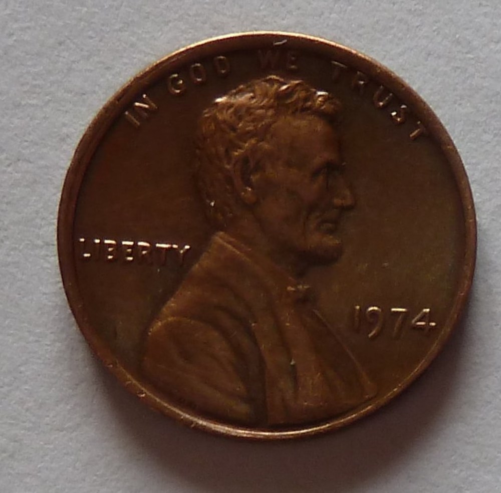1 Cent - 1974 monnaies monde etats unis 1 cent 1974