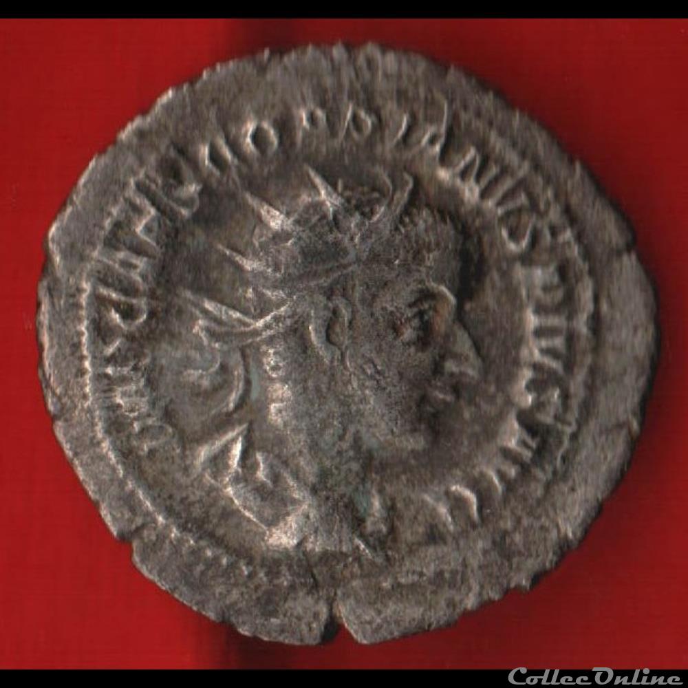 monnaies antiques romaines imperiales et republicaines gordien iii antoninien la virilite