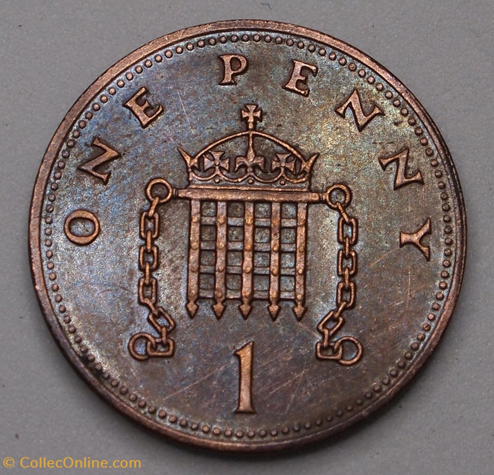 1 Penny - 1989 monnaies monde royaume uni 1 penny 1989