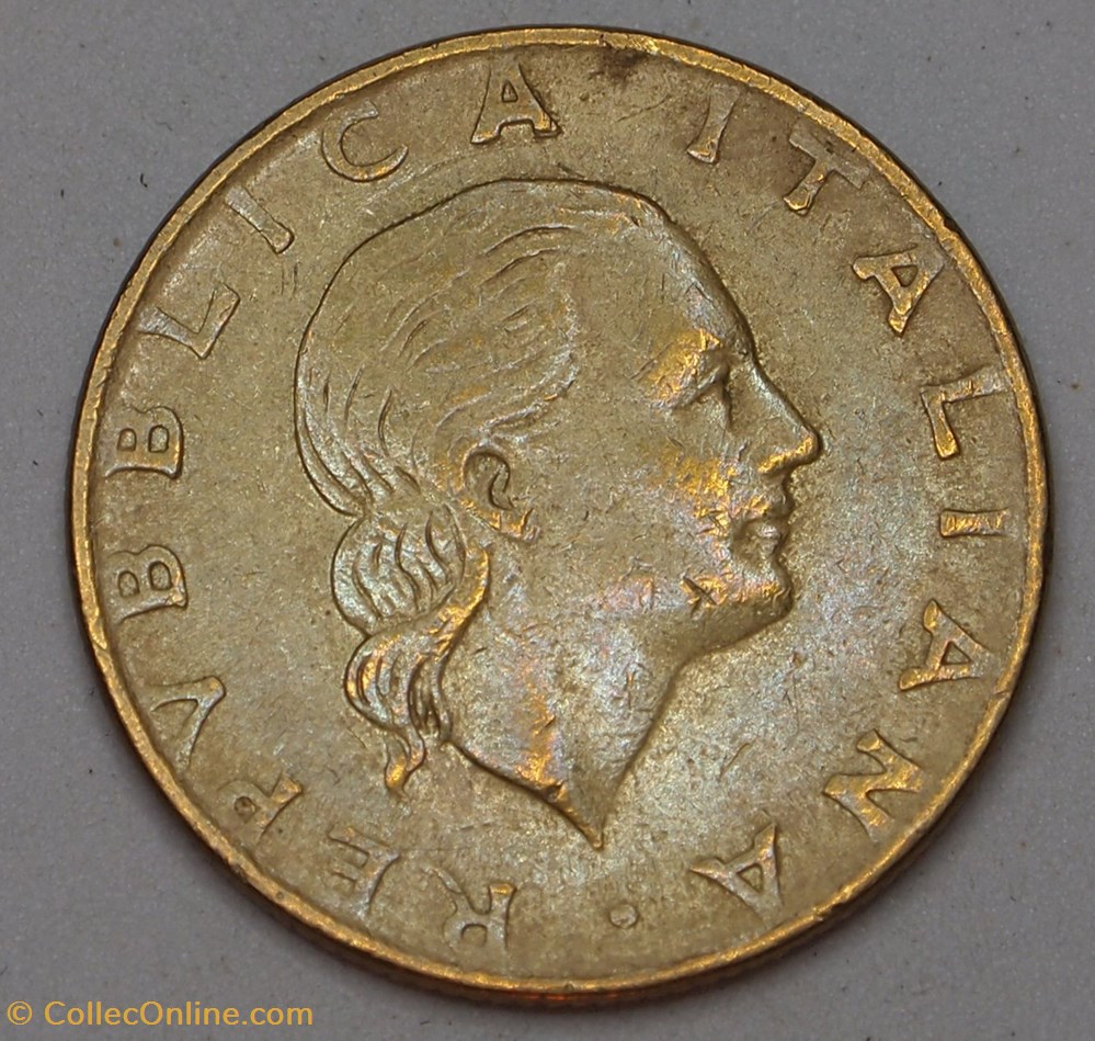 monnaies monde italie 200 lires 1979 r