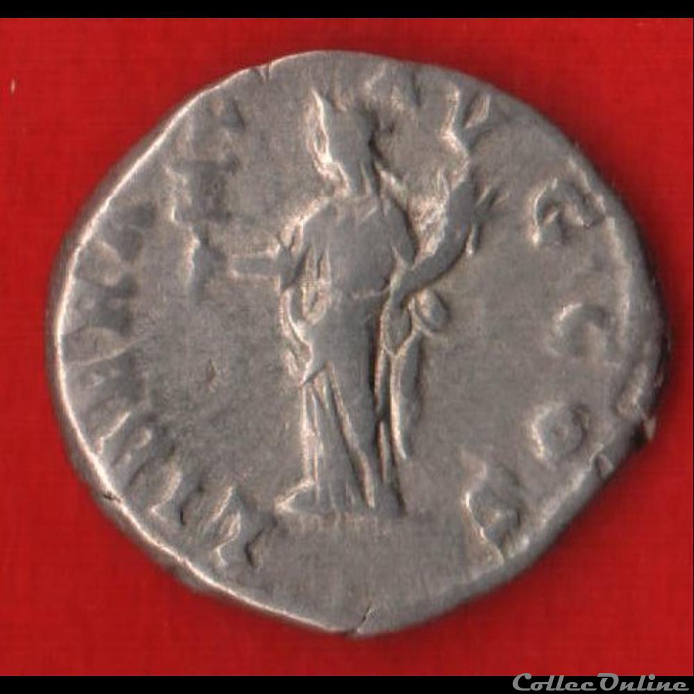 Denier de Septime Sévère - La libéralité monnaies antiques romaines imperiales et republicaines denier de septime severe la liberalite