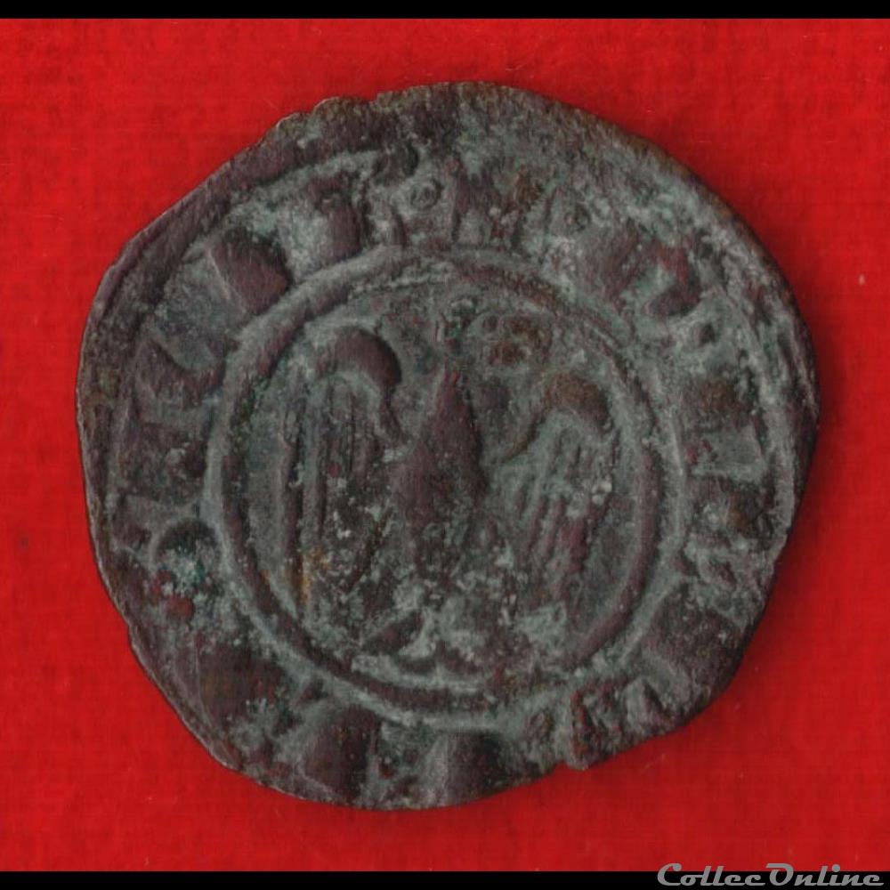 ITALIE - Denier de Frédéric II monnaies monde italie denier de frederic ii