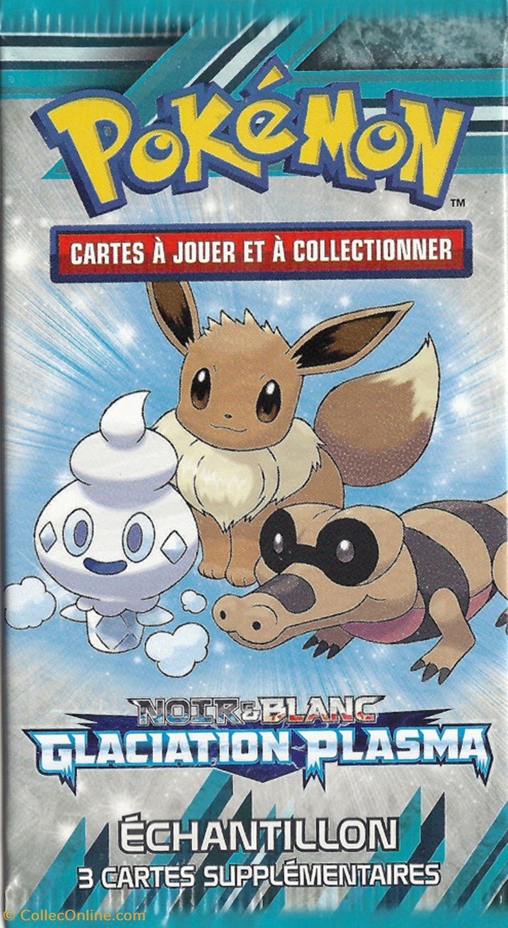 2013 - Noir & Blanc Glaciation Plasma #Échantillon jeux de societe jouets jeu carte collectionner 2013 noir blanc glaciation plasma echantillon