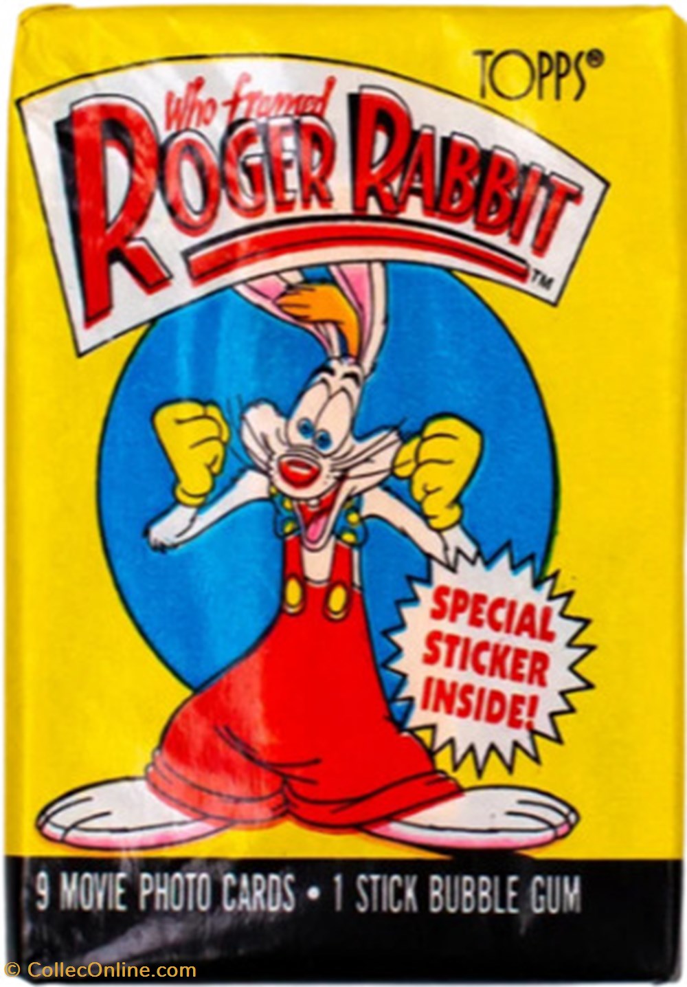 1987 - Roger Rabbit jeux de societe jouets jeu carte collectionner 1987 roger rabbit