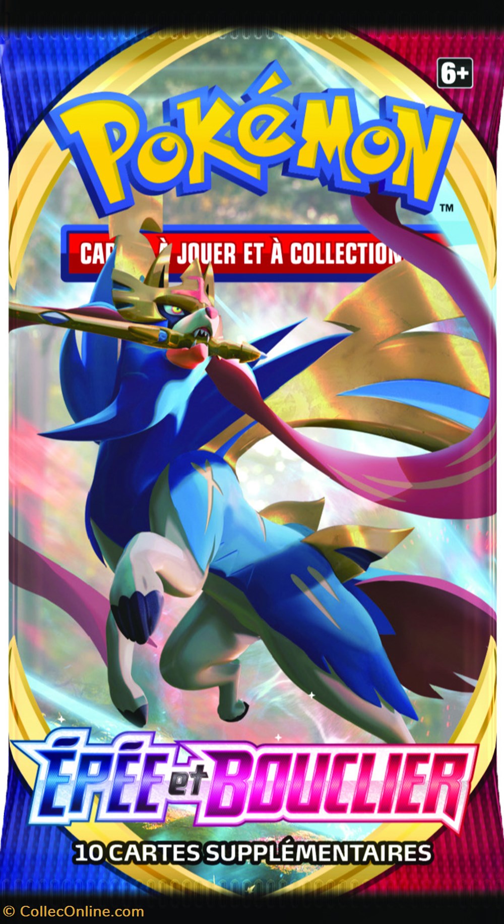 2020 - Épée et Bouclier # Zacian jeux de societe jouets jeu carte collectionner 2020 epee et bouclier zacian