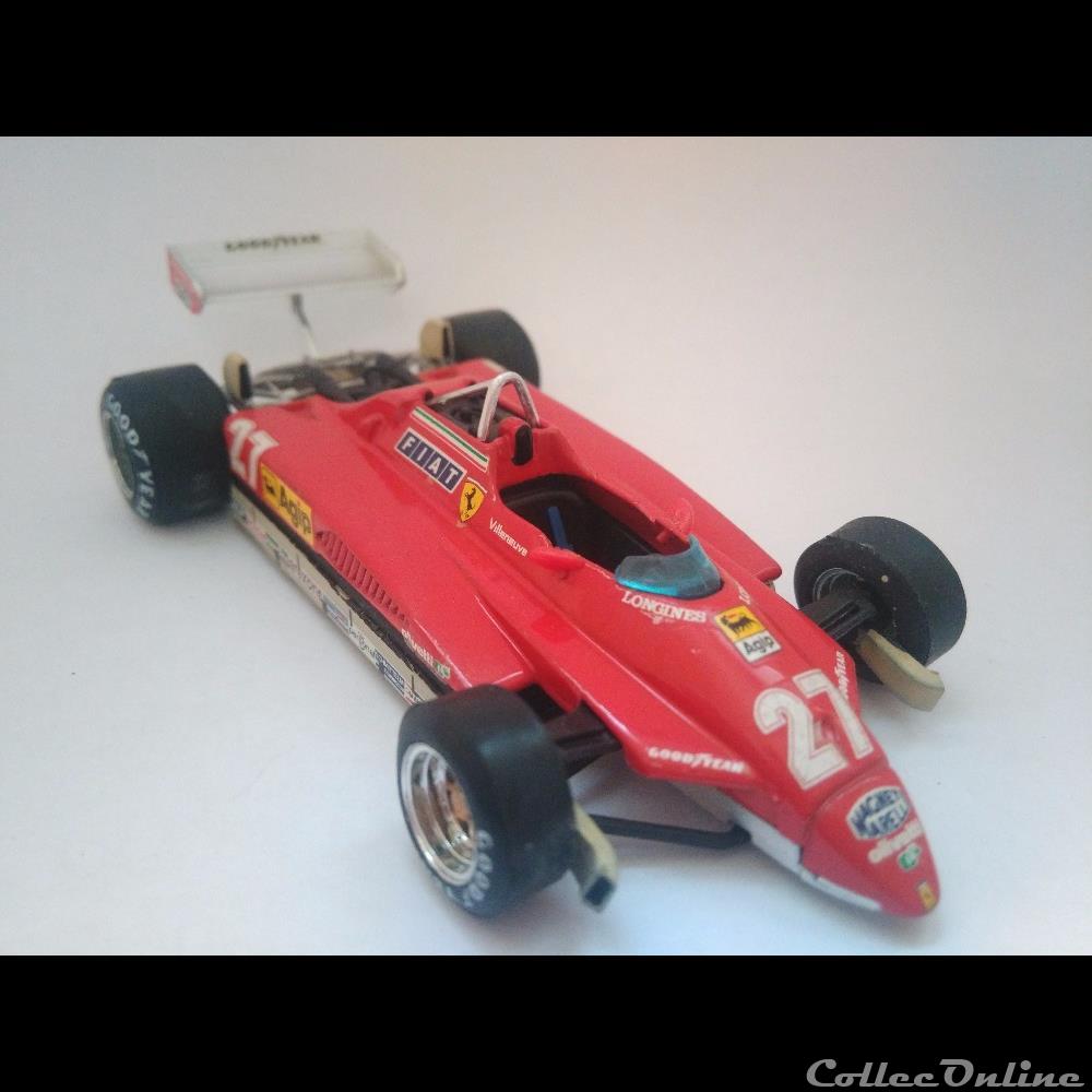 modeles reduits voitures ferrari 126 c2 1982 gilles villeneuve
