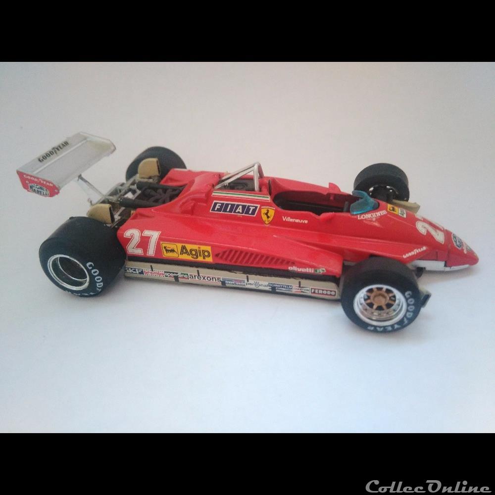 modeles reduits voitures ferrari 126 c2 1982 gilles villeneuve