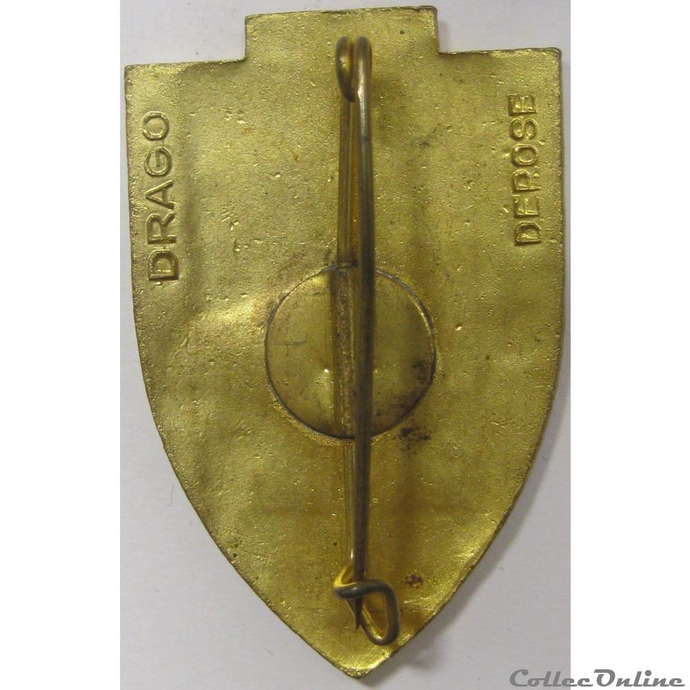 militarium medaille insigne 126 regiment infanterie