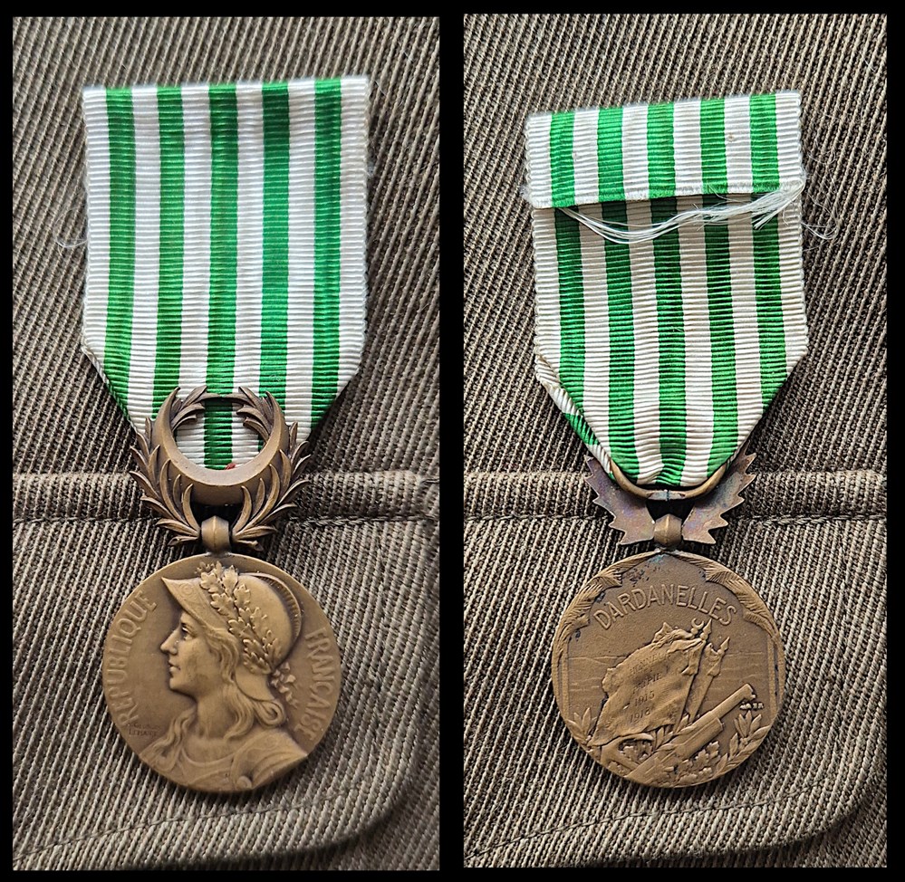 medailles medaille commemorative des dardanelles 1926