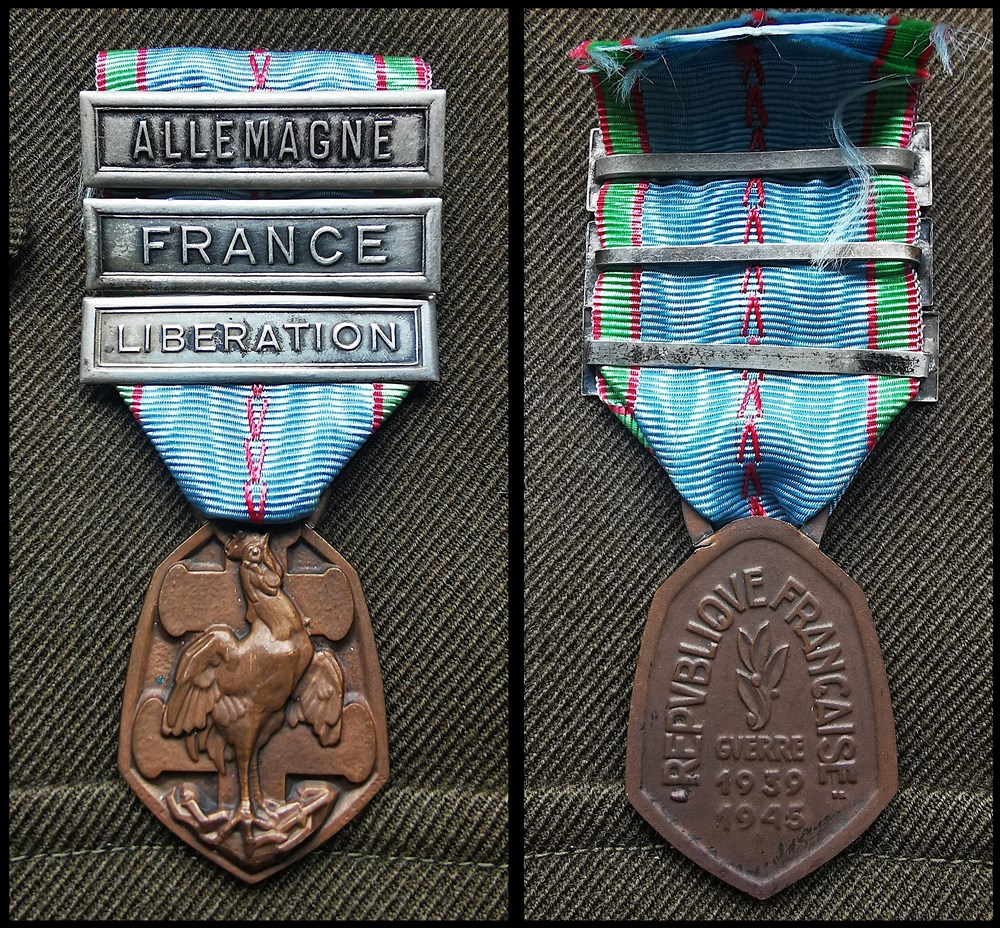 medailles medaille commemorative francaise de la guerre 1939 1945 1946
