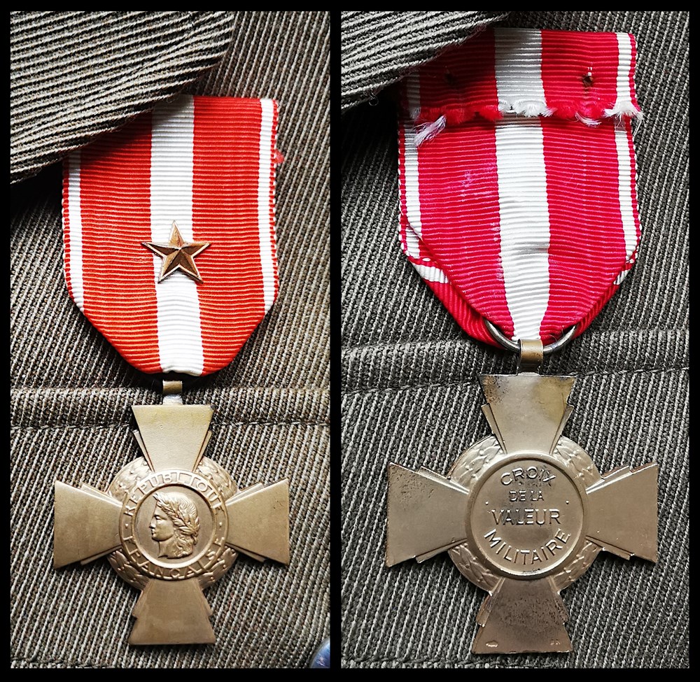 medailles croix de la valeur militaire 1956