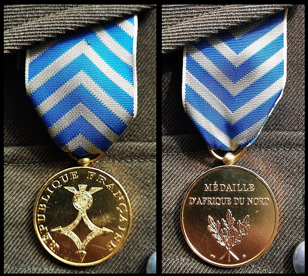 medailles medaille d afrique du nord 1997