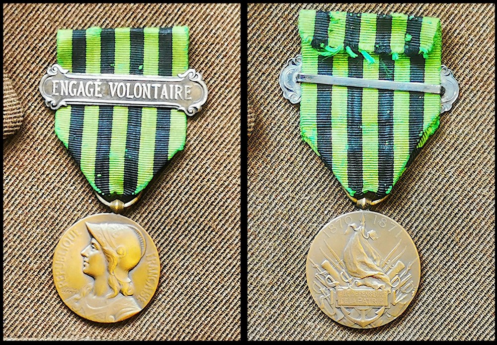 Médaille commémorative de la guerre de 1870-1871 (1911) militaria medailles insignes medaille commemorative de la guerre de 1870 1871 1911