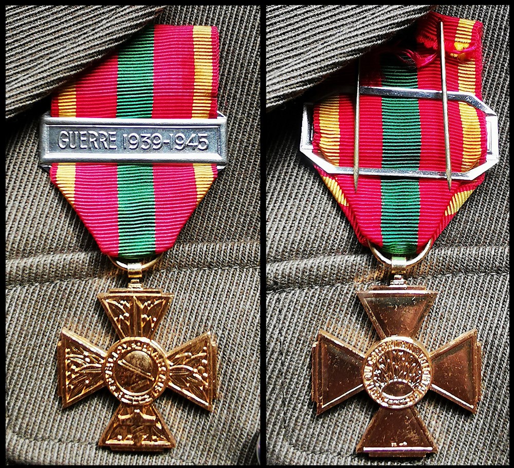 medailles croix du combattant volontaire 1981