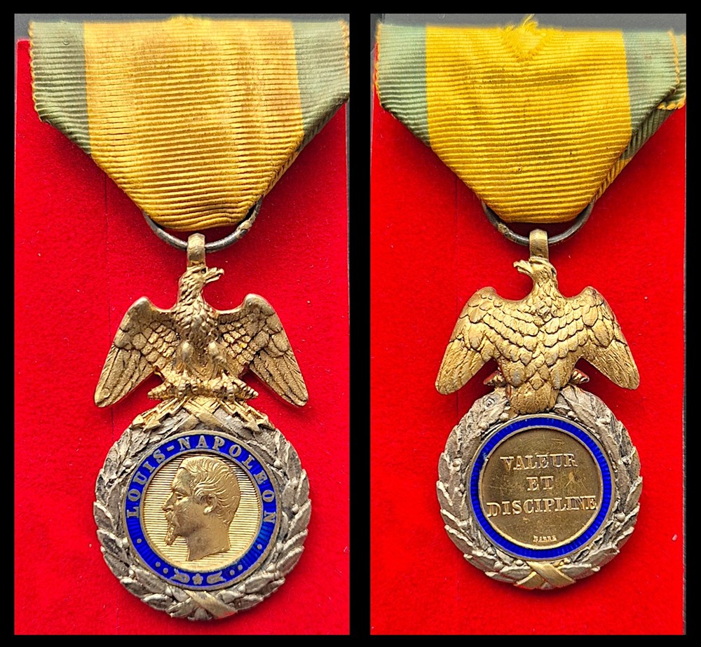 Médaille Militaire du 2e type, 1853 - 1870 medailles medaille militaire du 2e type 1853 1870