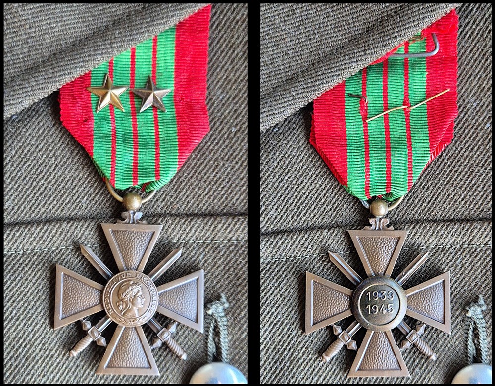 Croix de Guerre 1939- 1945 medailles croix de guerre 1939 1945