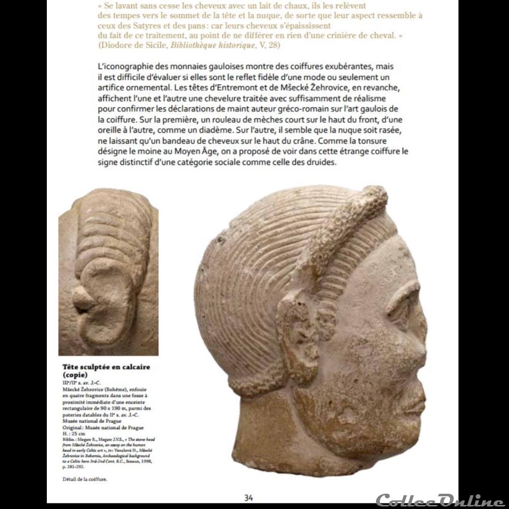 art antiquite archeologie europe tete celte