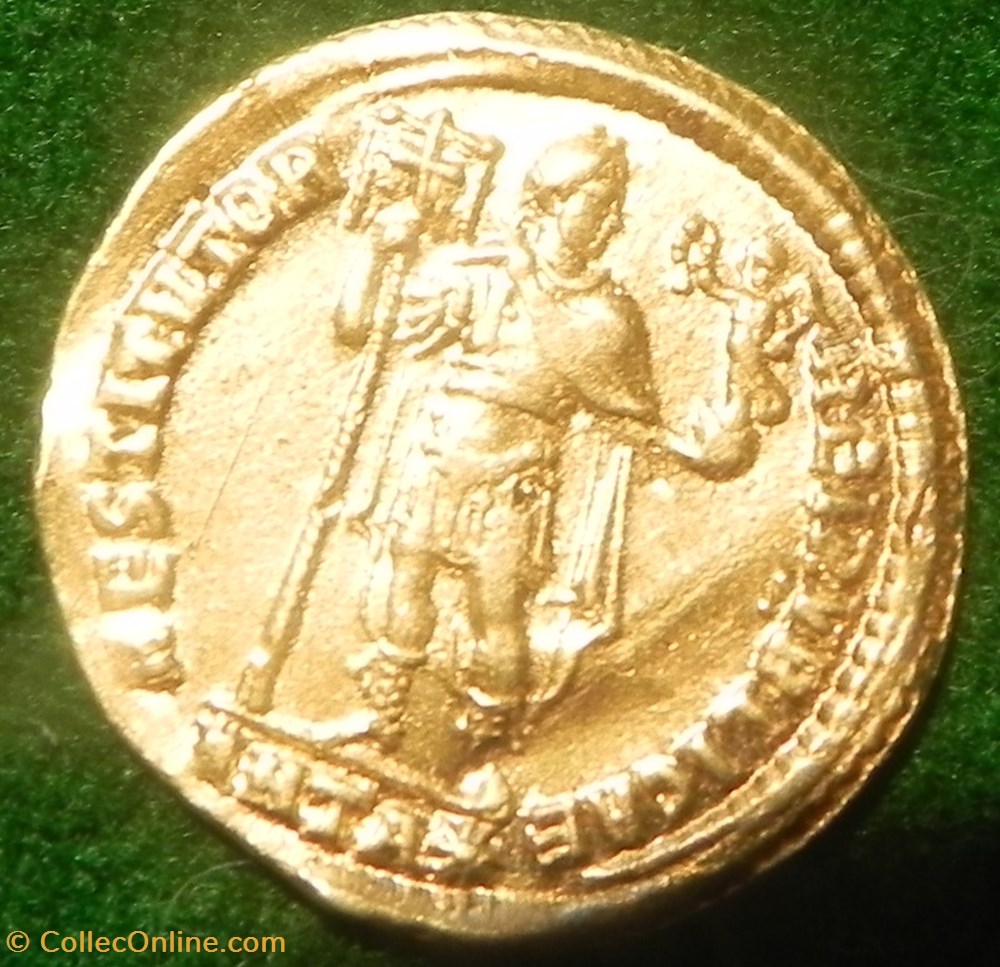 VALENS Solidus 4 monnaies antiques romaines imperiales et republicaines valens solidus