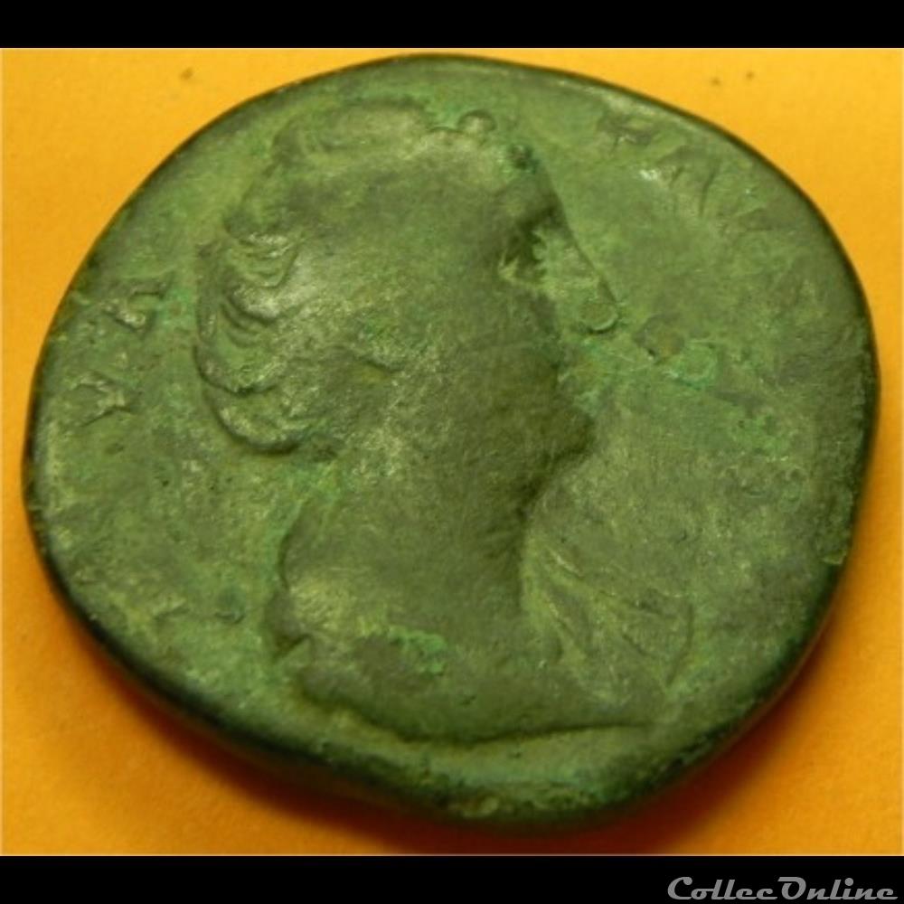 DIVA FAUSTINE 3 monnaie antique romaine diva faustine