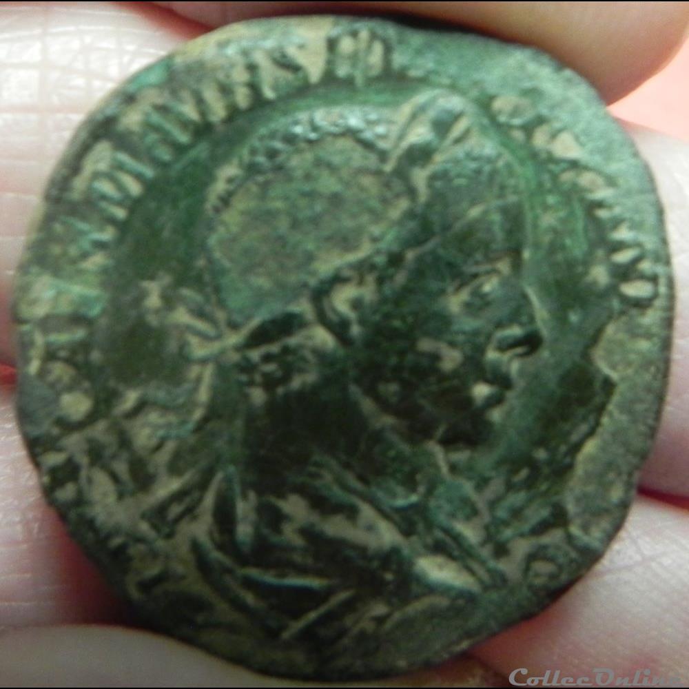 monnaie antique romaine dupondius alexandre severe