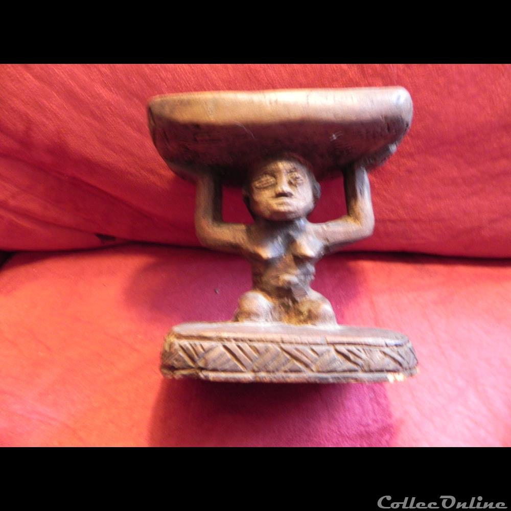 repose nuque LUBA 2 art antiquite africain meuble repose nuque luba