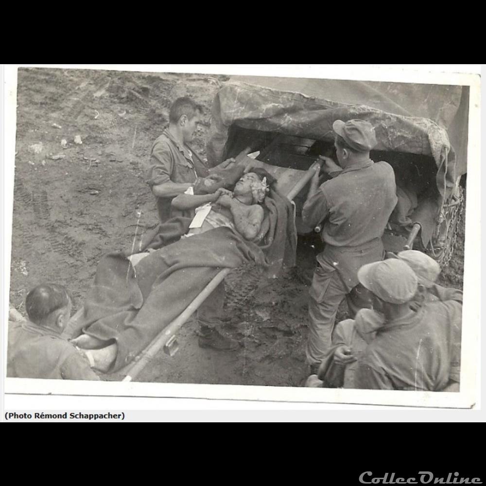 évacuation d'un blessé ARROWHEAD photographie poid opium europe evacuation un blesse arrowhead