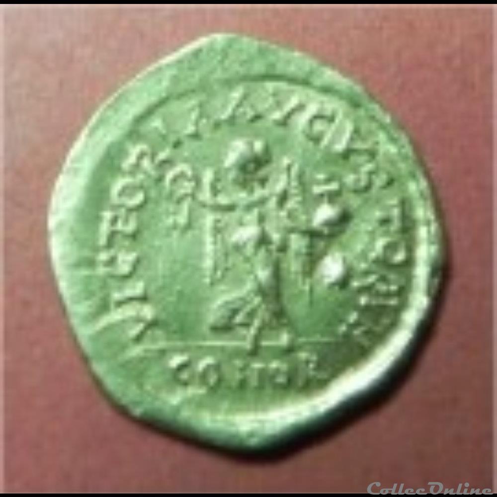 trémissis de ZENON 3 monnaies antiquite av jc a ap romaines republicaines imperiales tremissis de zenon