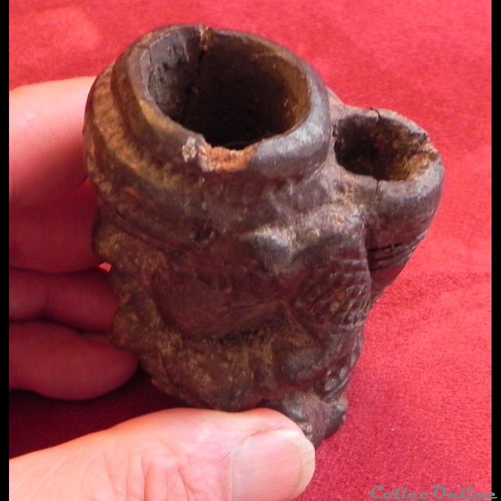 fourneau pipe Bamoun 3 art antiquite africain fourneau pipe bamoun