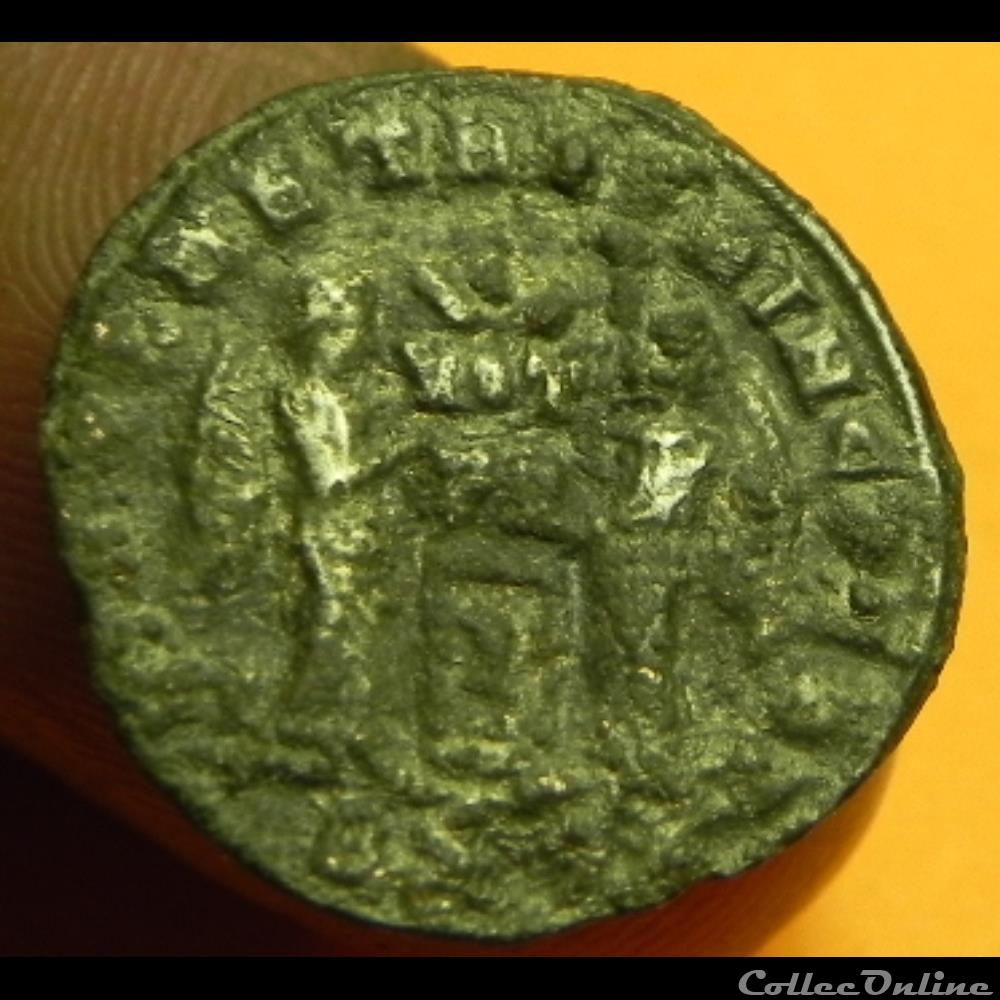 CONSTANTIN Ier LE GRAND VICTORIAE LAETAE PRINC PERP/ VOT/PR. 2 monnaie antique romaine constantin ier le grand victoriae laetae princ perp vot pr