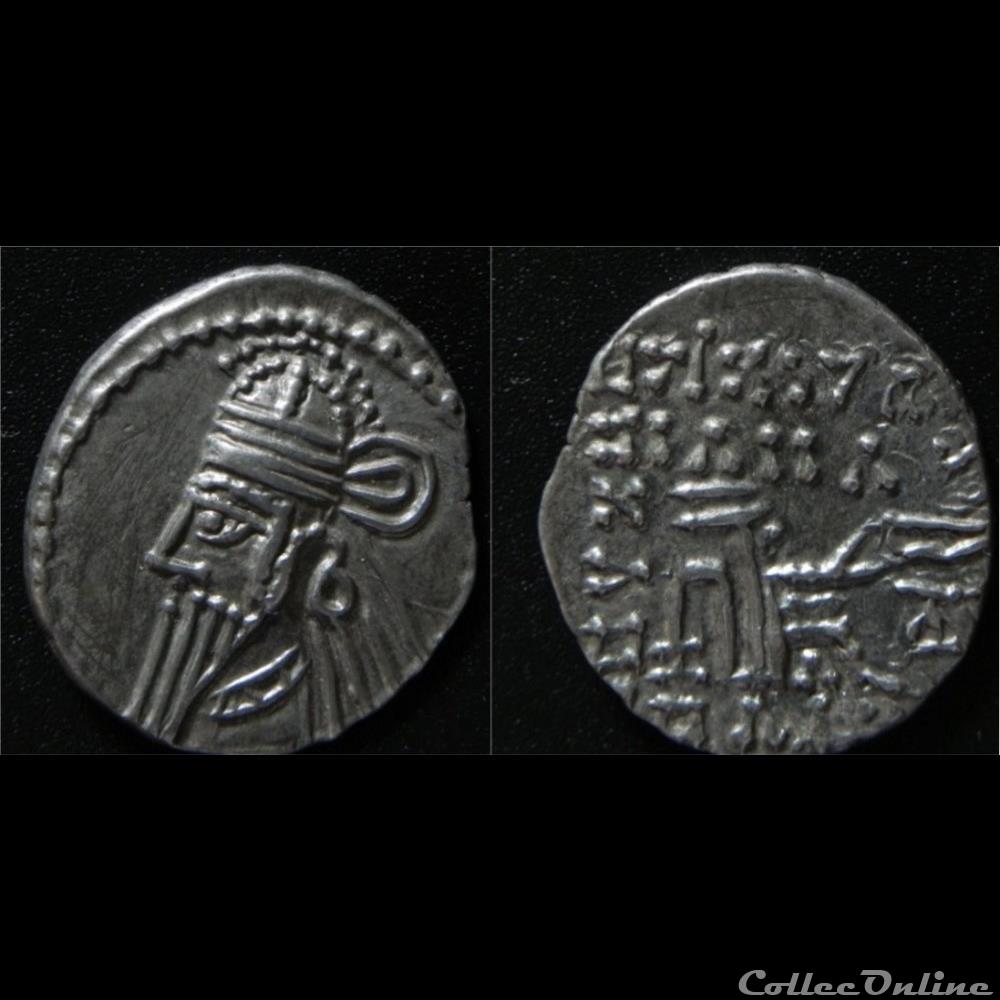 Osroes II - S.85.1 (ou 3) - Ecbatane Drachme monnaie antique elymaide parthe sassanide osroes ii s 85 1 ou 3 ecbatane drachme