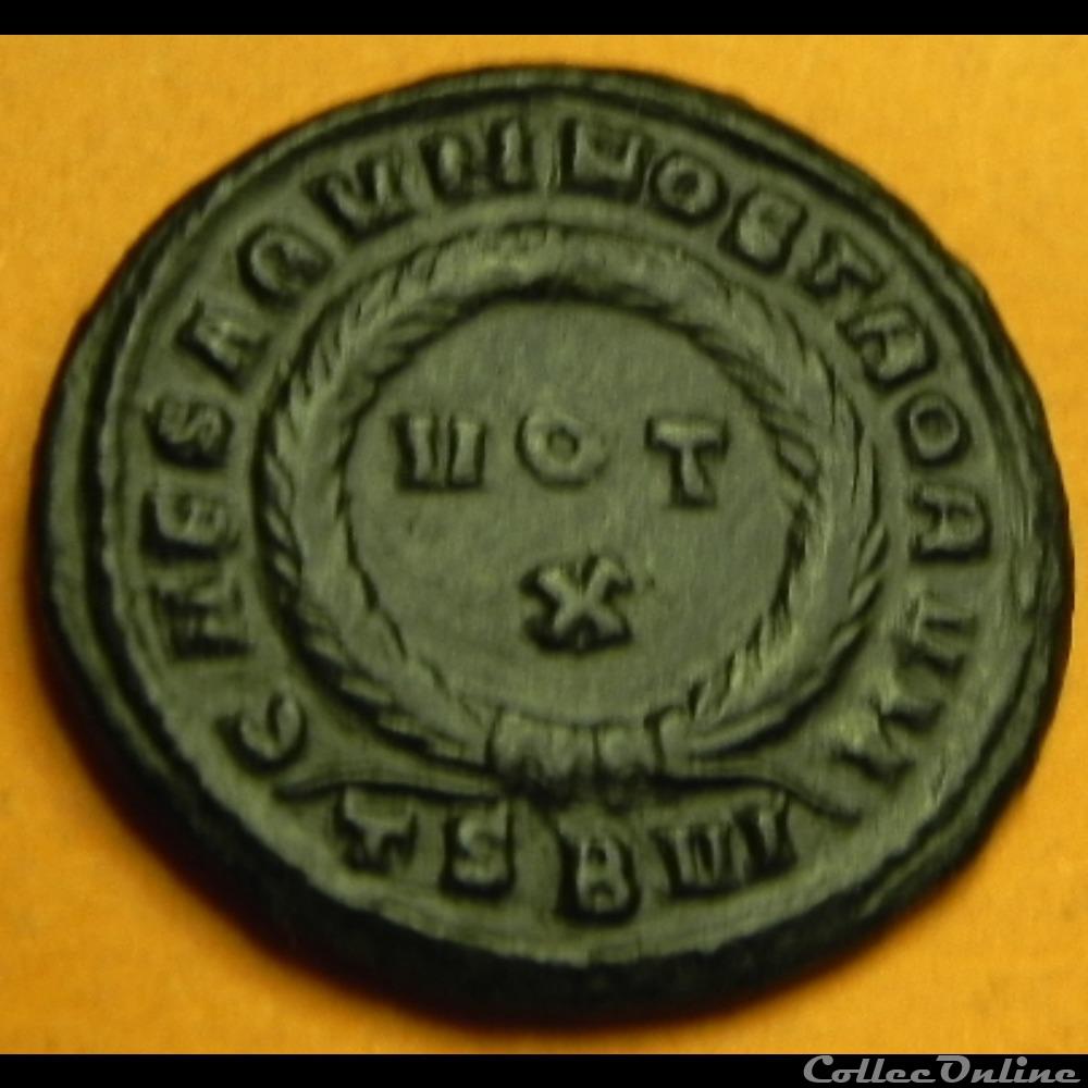 CONSTANTIN II CAESARVM NOSTRORVM VOT X 2 monnaie antique romaine constantin ii caesarvm nostrorvm vot x