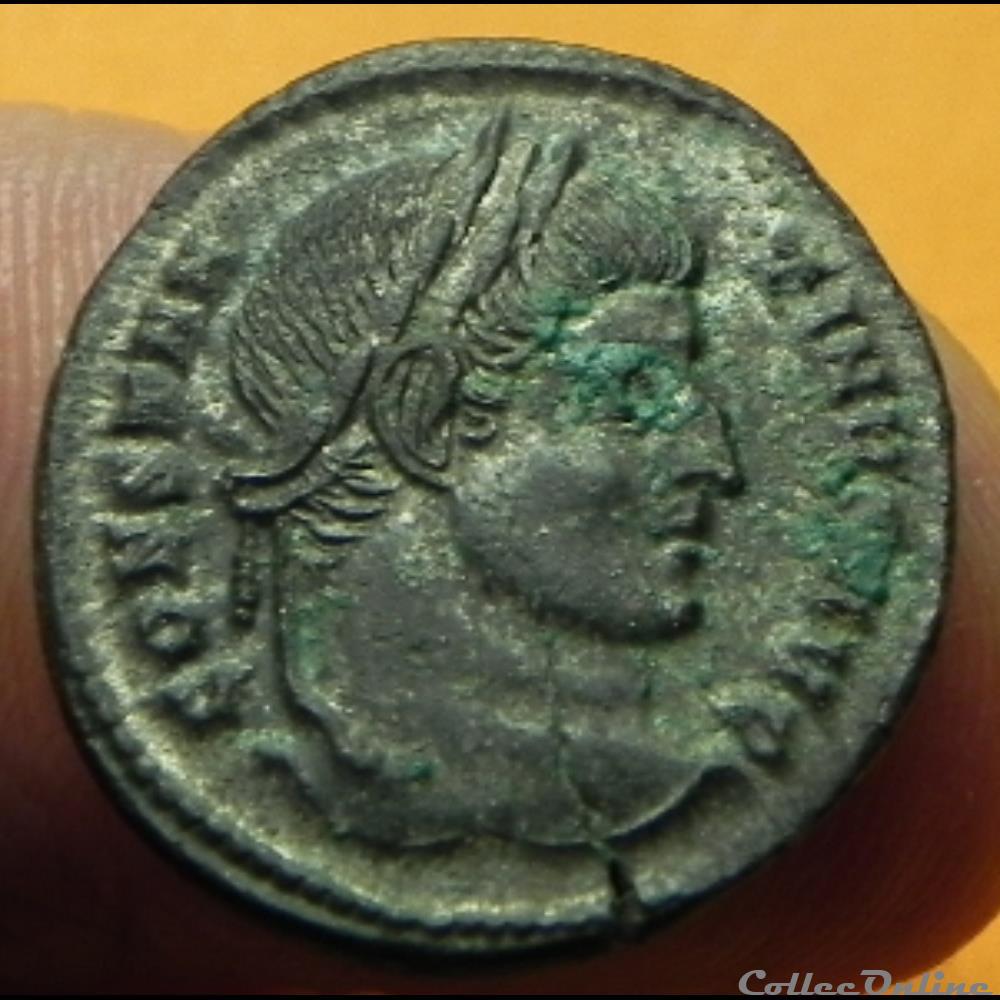 Constantin I VOT X X Lune Ticinium 3 monnaie antique romaine constantin i vot x x lune ticinium