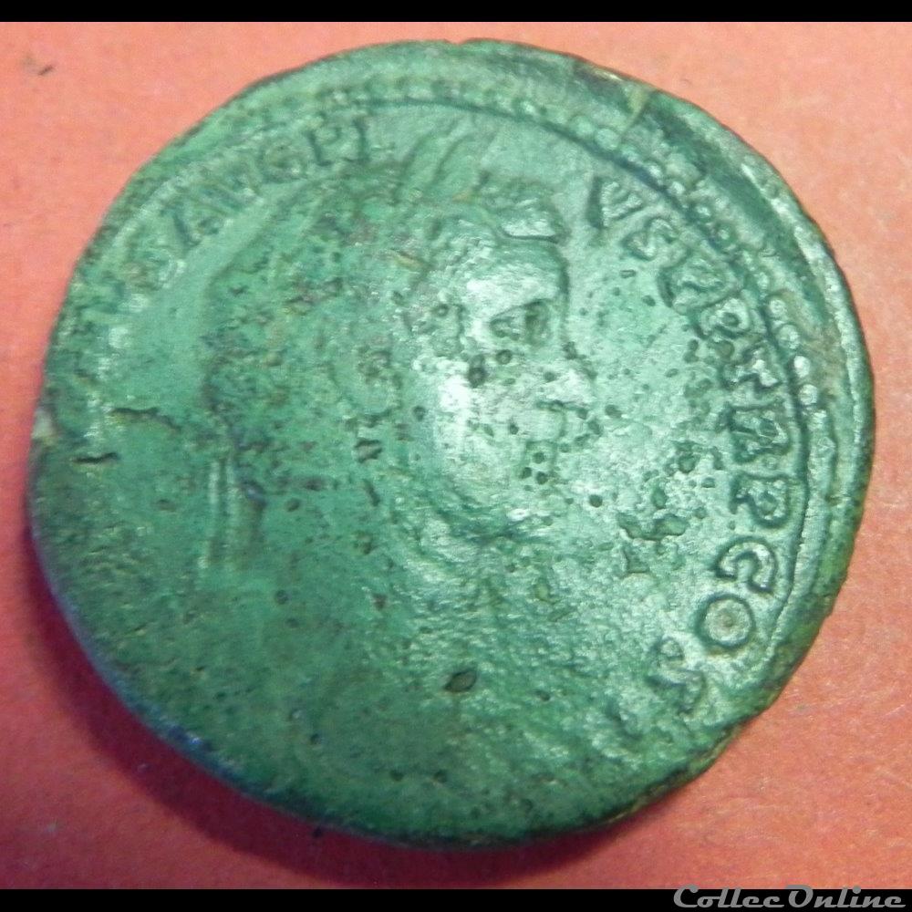 Antonin le Pieux sesterce monnaie antique romaine antonin le pieux sesterce
