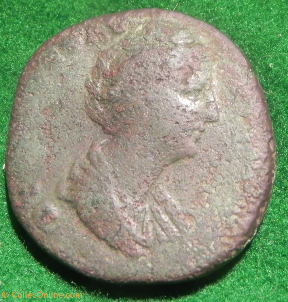 DIVA FAUSTINE monnaies antiques romaines imperiales et republicaines diva faustine