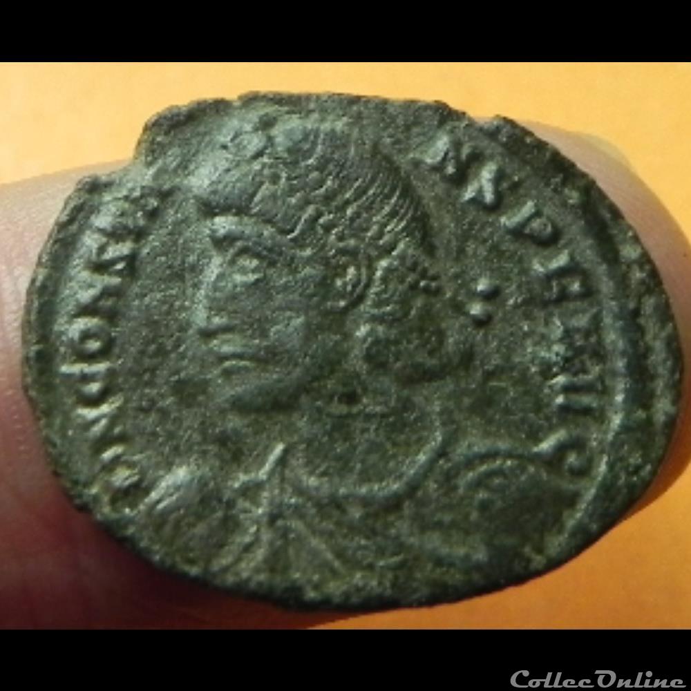 monnaie antique romaine constans feltemp reparatio rome follis