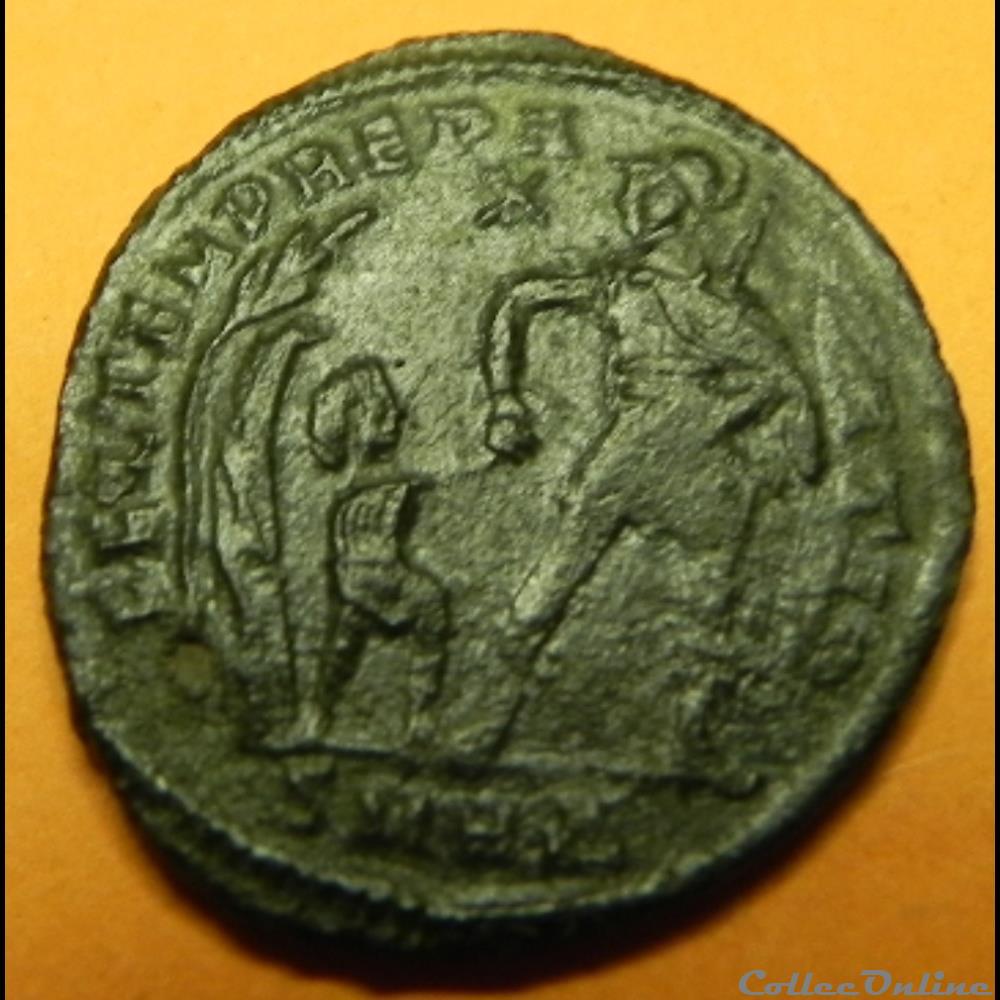 CONSTANS FEL TEMP REPA-RATIO Heraclée 2 monnaie antique romaine constans fel temp repa ratio heraclee