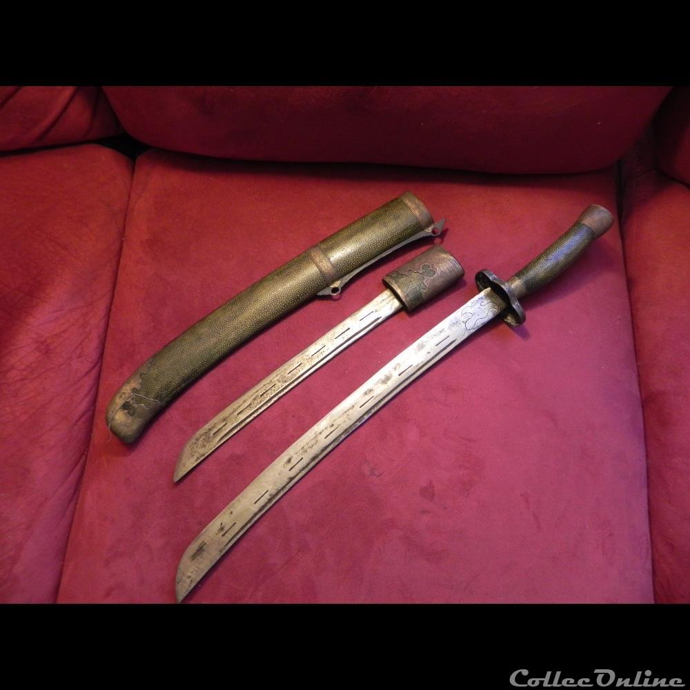 sabre double NINJA 5 militarium arme blanch mandat territoriaux sabre double ninja