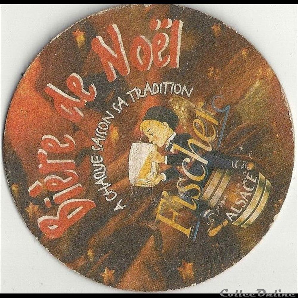 bistrot alimentation mandat territoriaux sous bock de biere de noel fischer