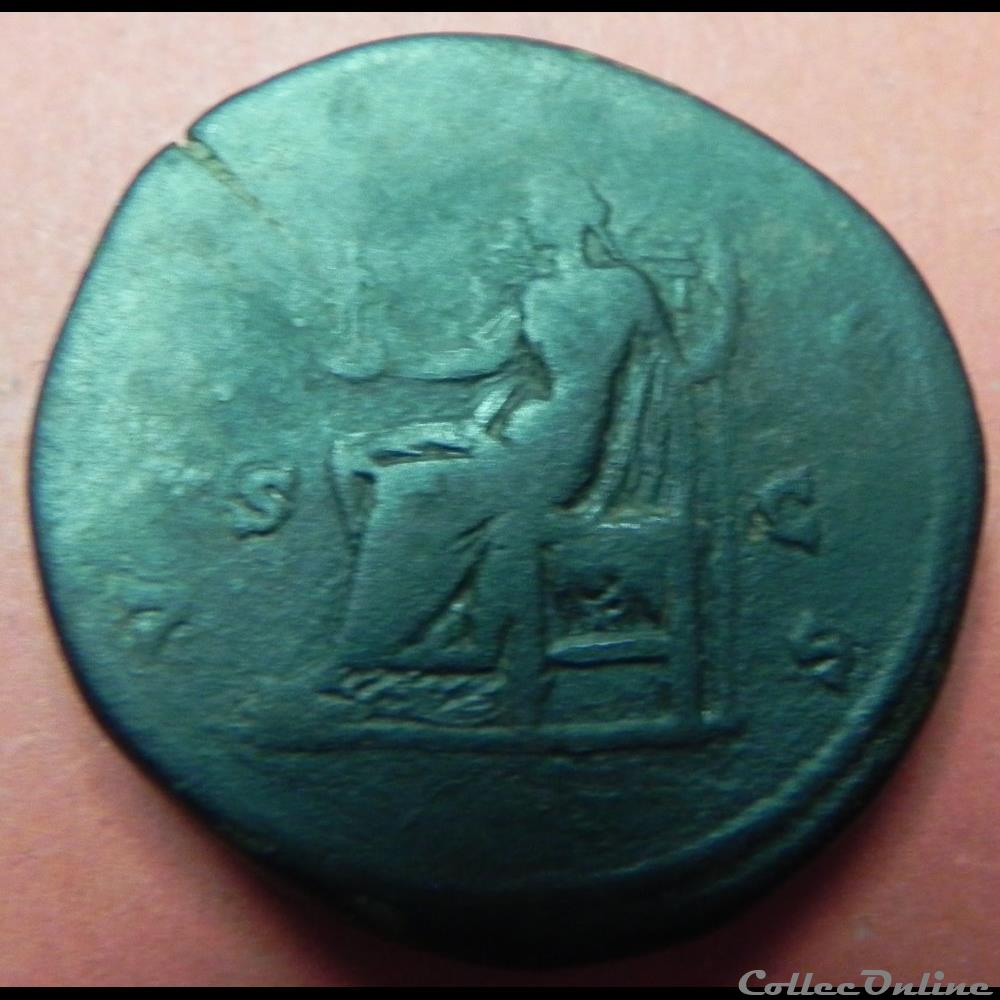 LUCILLA sesterce 4 monnaie antique romaine lucilla sesterce