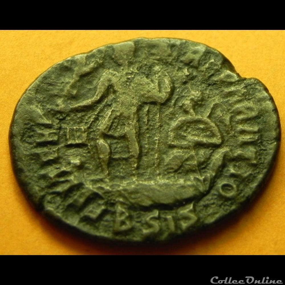 Constance Galle FEL TEMP - REPARATIO 3 monnaie antique romaine constance galle fel temp reparatio