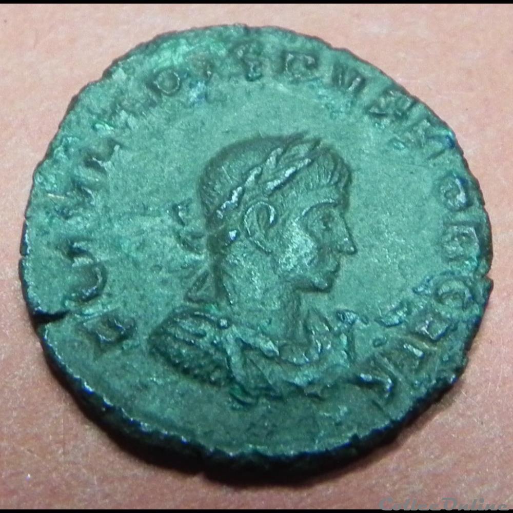 CRISPUS nummus Aatelier à identifier monnaie antique romaine crispus nummus aatelier a identifier