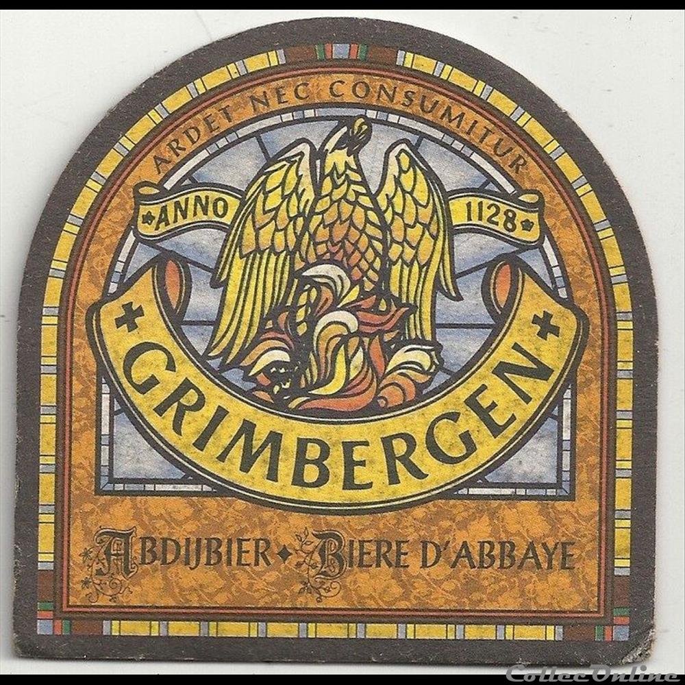 bistrot alimentation mandat territoriaux sous bock de biere grimbergen