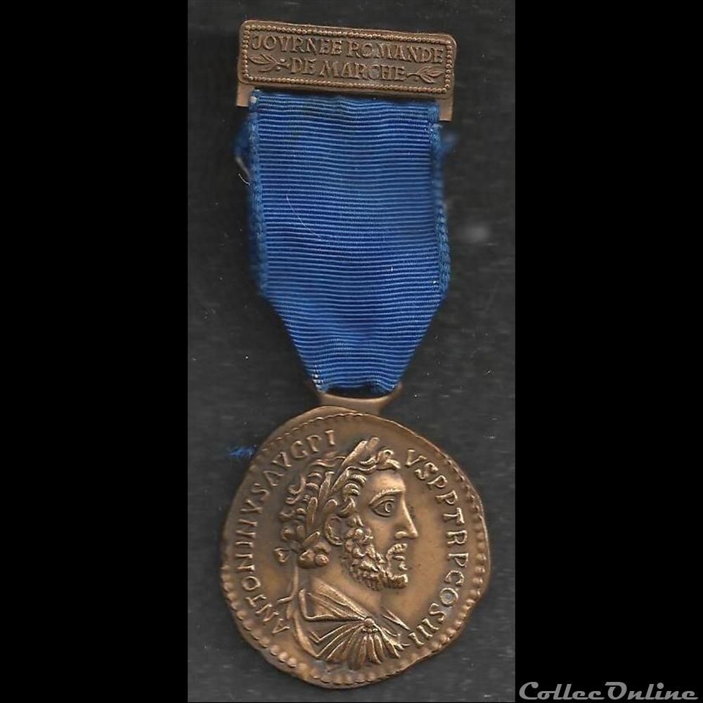 medailles journee romande de marche medaille