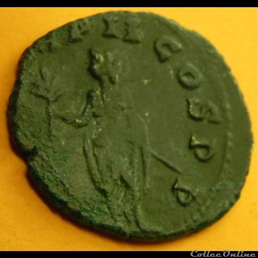 CLAUDE II P M T-R P II COS P 3 monnaie antique romaine claude ii p m t r p ii cos p